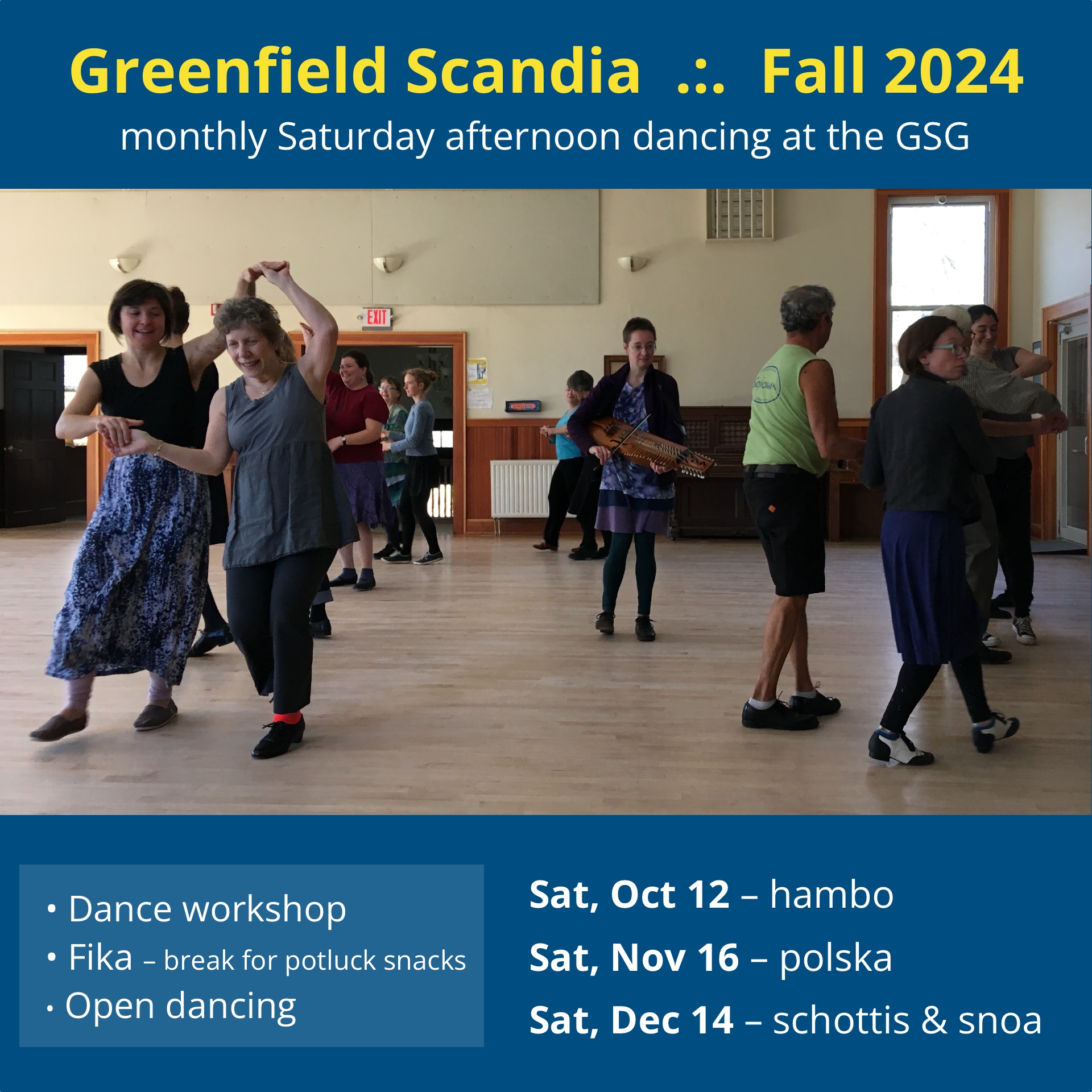 e-flyer, Greenfield Scandia Fall 2024